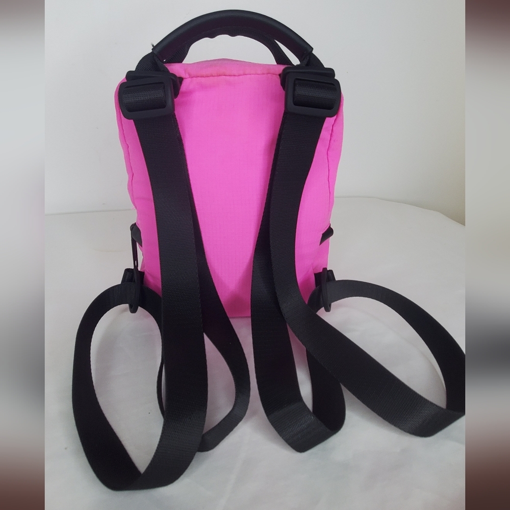 Lululemon 9"x9"inch Micro Pink/black Women's BackpackCity Adventurer - Picture 3 of 15